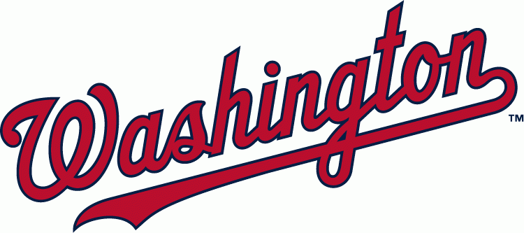 Washington Nationals 2011-Pres Wordmark Logo v2 iron on heat transfer